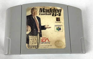 Madden Football 64 Nintendo 64 N64 Authentic Cartridge - Picture 1 of 4