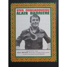 Gruppe Ouagadougou Alain Barriere Gesang Piano 1969