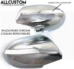 CACHES CHROME COQUES COQUILLES RETROS RETROVISEURS pour KIA SPORTAGE SL 2010-15 - Bild 1 von 3
