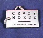 Nice Promo Advertising 1.25" Keychain Key Ring "Crazy Horse"
