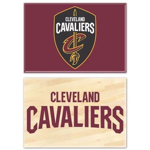 CLEVELAND CAVALIERS CAVS 2 PACK RECTANGLE MAGNETS 2"X3" NBA LICENSED Cover