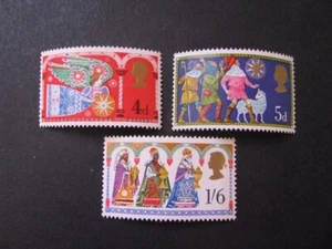 UK Stamp Set Scott # 605-607 Never Hinged Unused...Lot 3...Free Shipping! - Picture 1 of 5