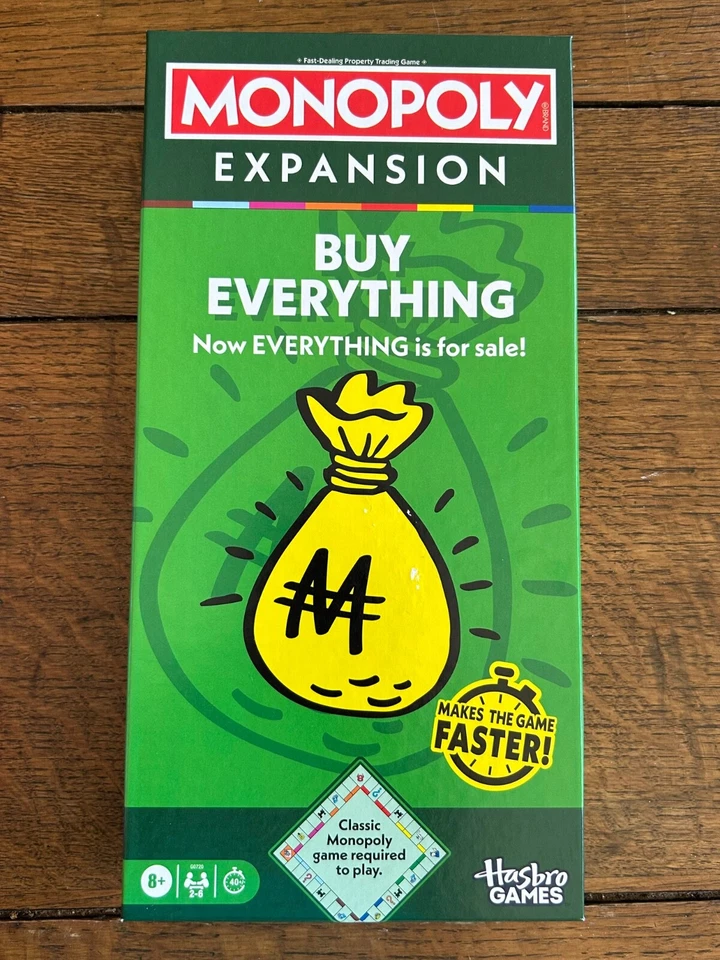Hasbro Gaming - Monopoly - Buy Everything Expansion Pack