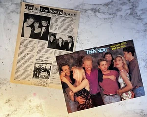 Beverly Hills 90210 Pinup & Clipping from 90’s Teen Magazine. - Bild 1 von 3