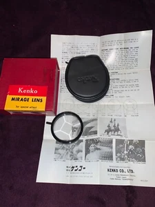 KENKO Mirage Lens #5 ,   vintage lens W original  case box  & instructions - Picture 1 of 6