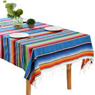 150x215cm Mexican Sarape Blanket Tablecloth Throw Yoga Beach Picnic Rug Party