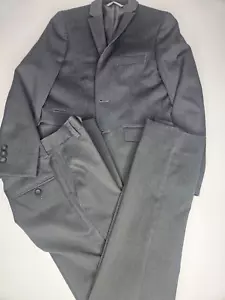 Traje gris Marc New York para niños talla 10 pantalones talla 26"x26,5" - Imagen 1 de 15