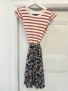 NWT POLO Ralph Lauren Girls Striped & Floral Cotton-Blend Dress Size 16 Spring - Picture 1 of 7
