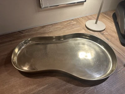 Riviera Maison Tablett Deko Gold Metall Serviertablett - Bild 1 von 2