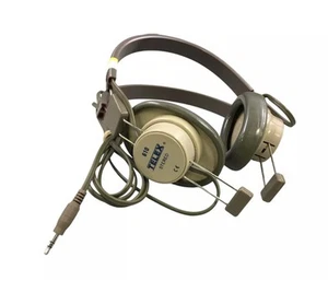 Auriculares Telex 610 Vintage Estilo Escolar Ajustables 6.3mm Jack Gris SKU B GS - Imagen 1 de 4