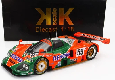 MAZDA 787B ESCALA 1/18 - GANADOR LE MANS 1991 - COCHE MODELO FUNDIDO A PRESIÓN POR CMR Foto 1 de 4