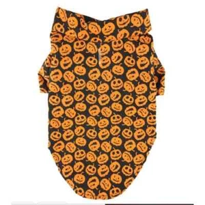Size XXS Doggie Design Holiday Dog Shirt Halloween Pumpkins Jack-o-Lanterns - Picture 1 of 4