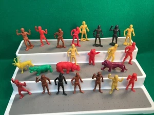 VINTAGE MPC RINGHAND SAFARI FIGURES LOT - Picture 1 of 7