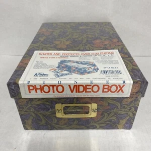 New Sealed 1999 Pioneer Photo Video Box Floral Design - Picture 1 of 7
