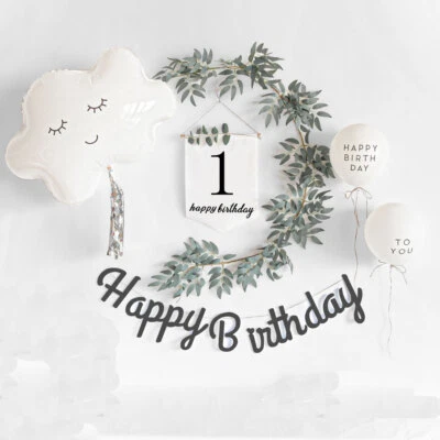 Scene Set Green leaf Latex Balloon Kids Baby Birthday Party Decorations Supplies - Image 1 of 4