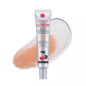 Color Correcting CC Cream con SPF 25, Fondotinta Leggero Copertura, Idratina - Foto 1 di 12