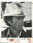 1980 Press Photo Actor Sam Melville, on set of "Roughnecks". Wearing hardhat.