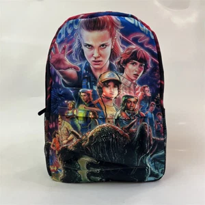 Stranger Things Rucksack Eleven Kinder Schüler Schultasche Damen Reisetasche Canvas - Bild 1 von 9