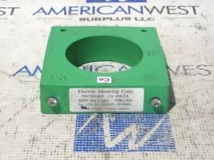 Transformador de corriente Electric Metering Corp. 3045SH-600 relación 600:5 A 600 voltios - Imagen 1 de 4