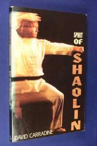 SPIRIT OF SHAOLIN David Carradine KUNG FU MARTIAL ARTS BOOK - Picture 1 of 12