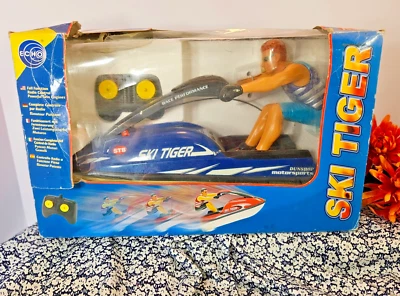 Echopro Ski Tiger RC 49 MHz, 1/20 scale,blue and black vtg 2003 - Image 1 of 4