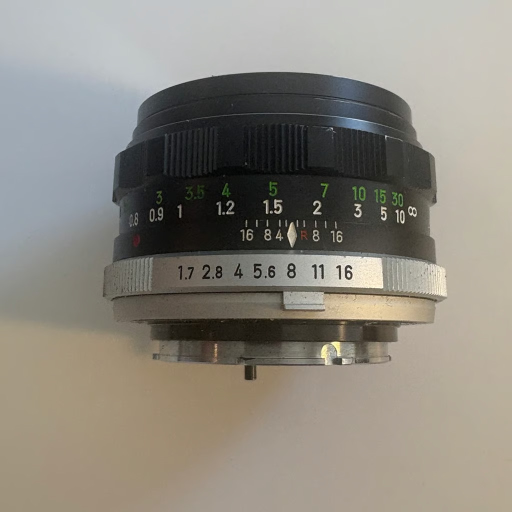 Minolta Rokkor PF 55mm Focal Camera Lenses f/1.7 Maximum Minolta Rokkor PF 55mm Focal Camera Lenses f/1.7 Maximum