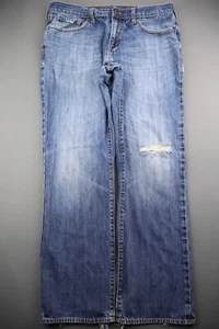 Old Navy Herrenjeans 2010 Straight Distressed Medium Wash Gr. 34x32 (Msr 34x30) - Bild 1 von 11