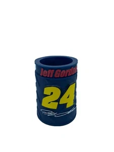 VINTAGE JEFF GORGON BEER KOOZIE CAN COOLER HUGGER NASCAR 3D RUBBER EMBOSSED - Picture 1 of 5