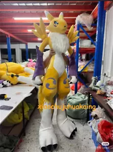 180cm Digital Monster Digimon Renamon Plush Doll Giant Stuffed Toy Pillow Gift - Picture 1 of 9