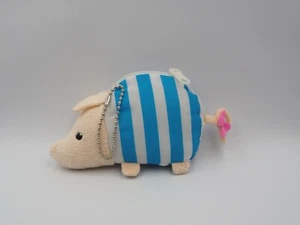 Monster Hunter B2603 Poogie Azul Tira Cremallera Cartera Bolso 4.5" Juguete Capcom Peluche - Imagen 1 de 9