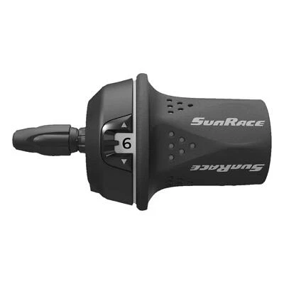 Sunrace TSM21 Twist Grip Shift Gear Shifter Indexed Right Hand - 7 Speed - Image 1 of 4