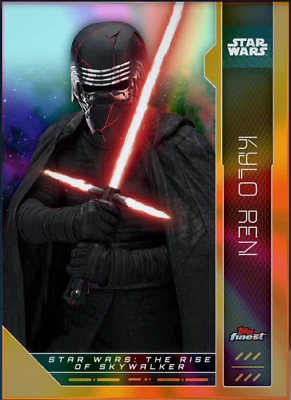 Kylo Ren Finest Iridescent  Legendary (cc#8) Topps Star Wars Trader digital card - Image 1 of 4