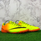 Nike Football Boots 5.5 Kids Yellow Mercurial Astro Turf Soles Trainers Sports