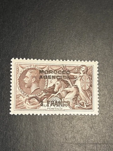 Great Britain (Morocco) stamp 435 MH Cover