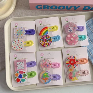 2-Teiliges Haarspangen-Zubehör-Set Für Kinder Mädchen Babys Kleinkinder : - Bild 1 von 25