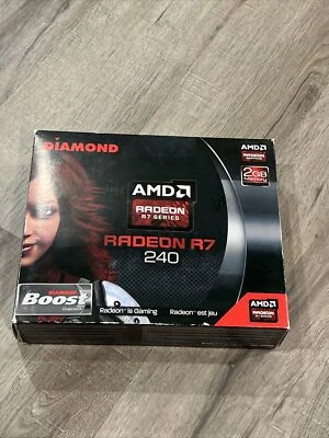 AMD Radeon R7 240 Diamond Boost Overclock 2GB Graphics Card GPU - Image 1 of 4