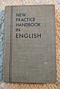 New Practice Handbook In English 1st Edition 1949 Vintage - Imagen 1 de 9