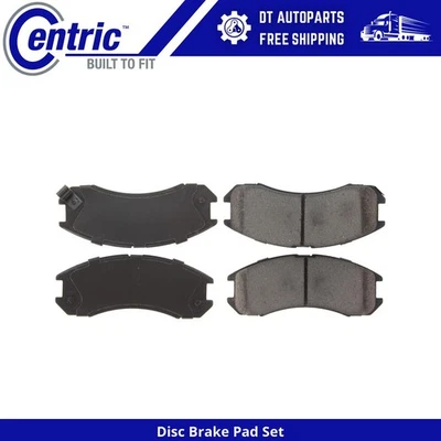 Para 1988-1992 Mazda MX-6 | Pastilhas de freio a disco dianteiras centrais | Cerâmica - Imagem 1 de 4