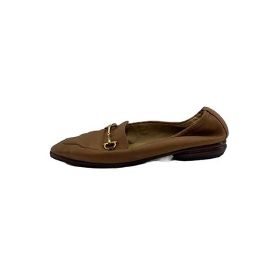 Mocasines para mujer GUCCI Horsebit cuero camel EU37/US7 105487c Foto 1 de 4