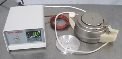 Suporte de trabalho giratório aquecido C199519 West-Bond 3,25" com controlador K~1201D-230VAC - Imagem 1 de 4