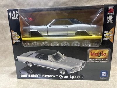 Buick Riviera Gran Sport Maisto 1965 kit modelo 1/26 - sellado Foto 1 de 4