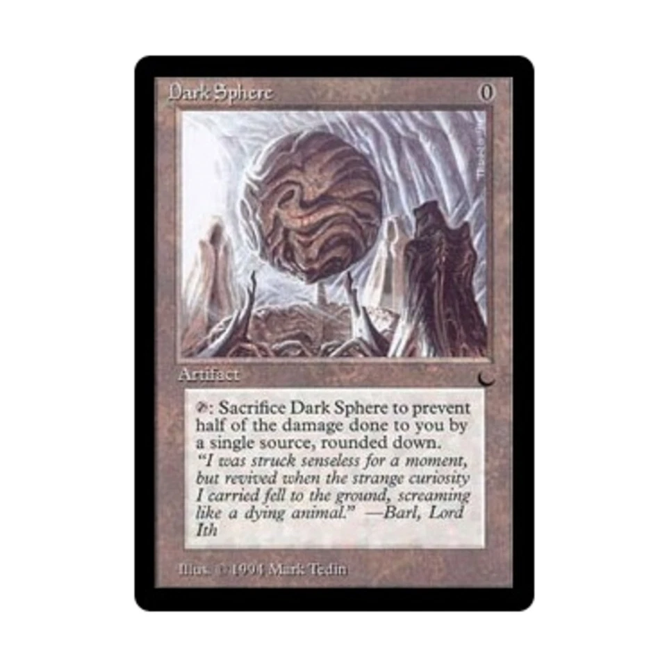 WOTC MtG The Dark Dark Sphere (U) Fair - Image 1 of 1