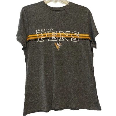 Pittsburgh Penguins Womens T-Shirt Sz S Small Short Sleeve NHL Hockey - Image 1 of 3