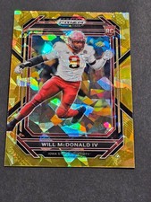 2023 Prizm Draft Picks Gold Cracked Ice Rookies and Stars (Pick Your Card)