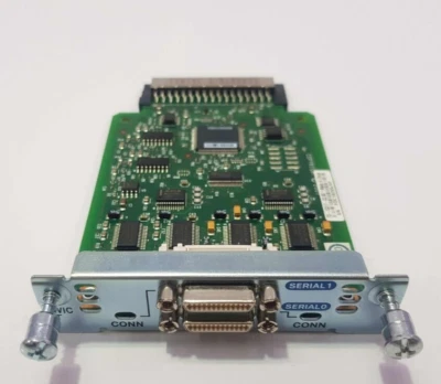 NEW CISCO HWIC-2T 2 Port Serial WAN Interface Card - 800-34379-03 - Image 1 of 4