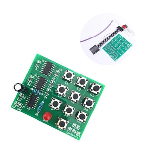 Multi-Functional Simple Electronic Password Lock Circuit Learning DIY Kits - Afbeelding 1 van 10