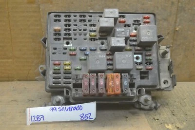 Chevrolet Tahoe 1999-2002 unidad de relé de caja de fusibles módulo 1219364509 852-12B7 Foto 1 de 4