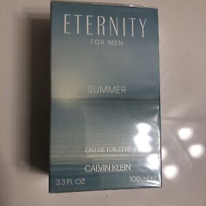 Calvin Klein Eternity Summer 3.3 oz Men's Eau de Toilette Spray New