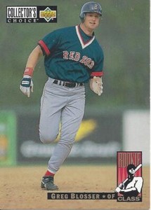 1994 Collectors Choice Greg Blosser 2 Red Sox
