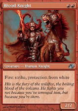 * mrm * FR/vf 4x blood knight (Bloody) knight mtg planar chaos